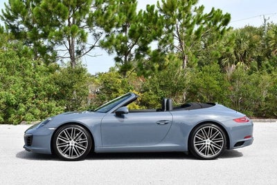 2017 Porsche 911 Carrera Cabriolet W/Premium Package and Navigation