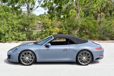 2017 Porsche 911 Carrera Cabriolet W/Premium Package and Navigation