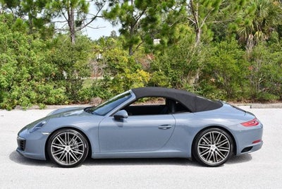 2017 Porsche 911 Carrera Cabriolet W/Premium Package and Navigation