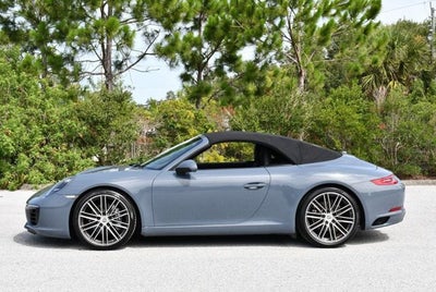 2017 Porsche 911 Carrera Cabriolet W/Premium Package and Navigation