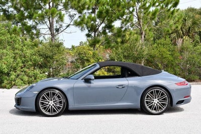 2017 Porsche 911 Carrera Cabriolet W/Premium Package and Navigation