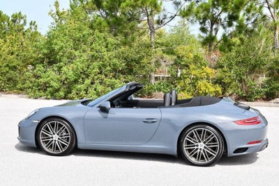 2017 Porsche 911 Carrera Cabriolet W/Premium Package and Navigation