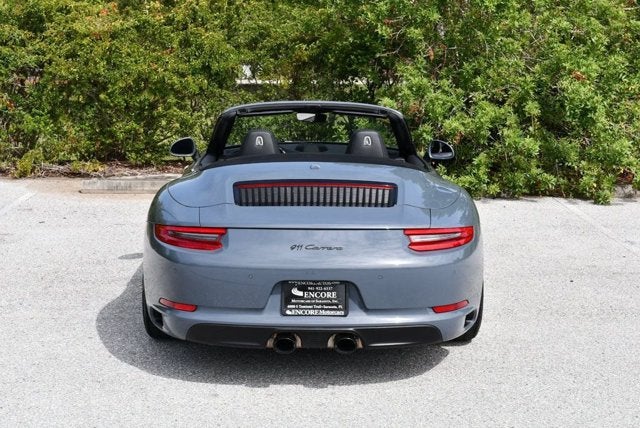 2017 Porsche 911 Carrera Cabriolet W/Premium Package and Navigation