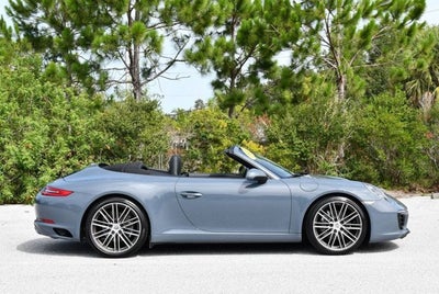 2017 Porsche 911 Carrera Cabriolet W/Premium Package and Navigation