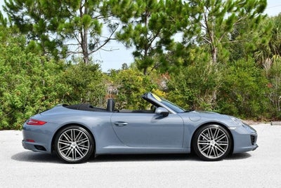 2017 Porsche 911 Carrera Cabriolet W/Premium Package and Navigation