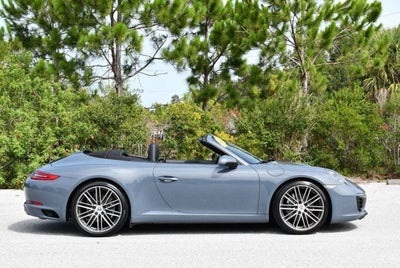 2017 Porsche 911 Carrera Cabriolet W/Premium Package and Navigation