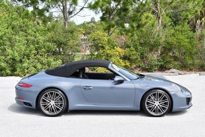 2017 Porsche 911 Carrera Cabriolet W/Premium Package and Navigation