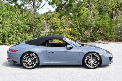 2017 Porsche 911 Carrera Cabriolet W/Premium Package and Navigation