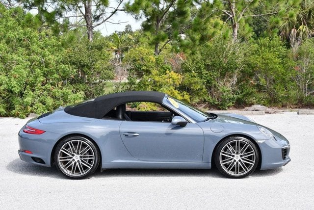 2017 Porsche 911 Carrera Cabriolet W/Premium Package and Navigation