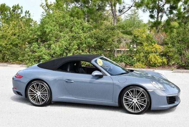 2017 Porsche 911 Carrera Cabriolet W/Premium Package and Navigation