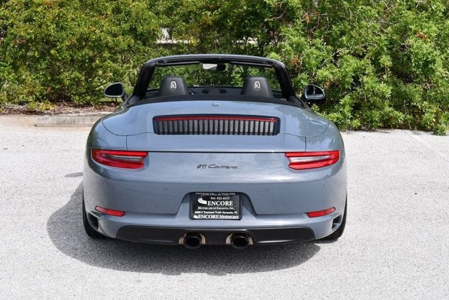 2017 Porsche 911 Carrera Cabriolet W/Premium Package and Navigation