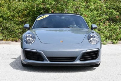 2017 Porsche 911 Carrera Cabriolet W/Premium Package and Navigation