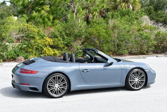 2017 Porsche 911 Carrera Cabriolet W/Premium Package and Navigation