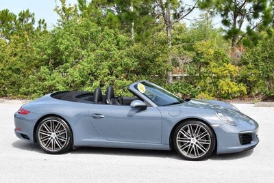 2017 Porsche 911 Carrera Cabriolet W/Premium Package and Navigation