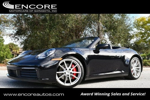 2022 Porsche 911 Carrera 4S Cabriolet W/Premium Package and Navigation