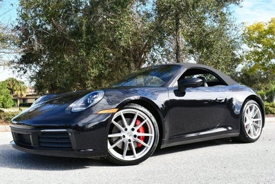 2022 Porsche 911 Carrera 4S Cabriolet W/Premium Package and Navigation