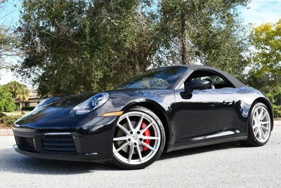 2022 Porsche 911 Carrera 4S Cabriolet W/Premium Package and Navigation
