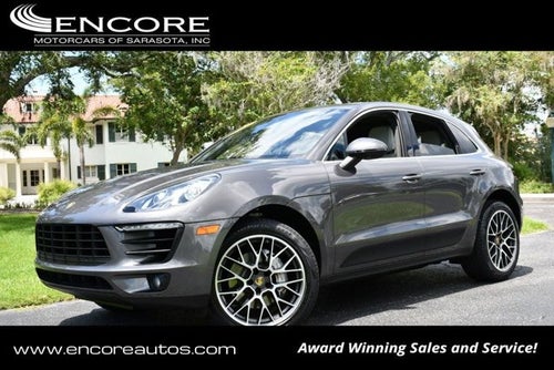 2017 Porsche Macan S AWD SUV W/Premium Package Plus