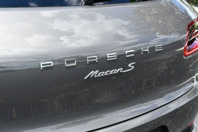 2017 Porsche Macan S AWD SUV W/Premium Package Plus