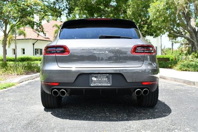 2017 Porsche Macan S AWD SUV W/Premium Package Plus