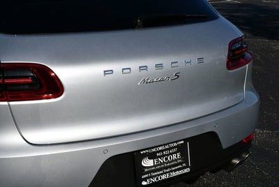 2016 Porsche Macan S AWD 4 Door S W/Infotainment Package