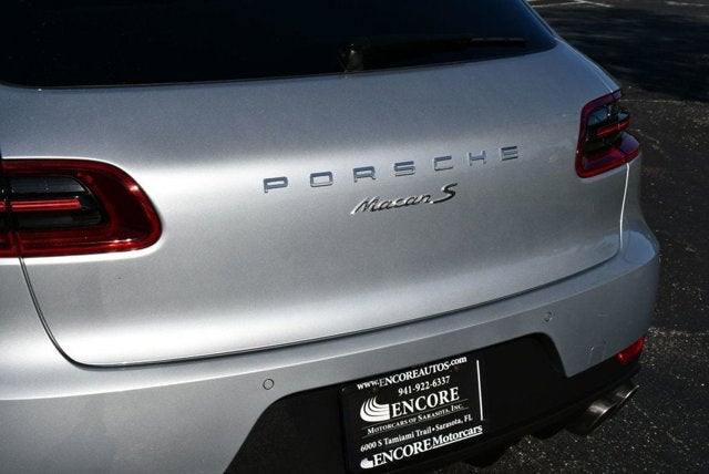 2016 Porsche Macan S AWD 4 Door S W/Infotainment Package