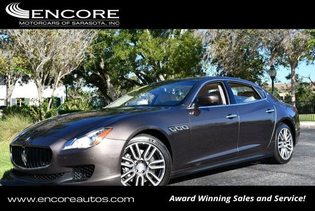 2015 Maserati Quattroporte 4 Door Sedan S Q4 W/Navigation