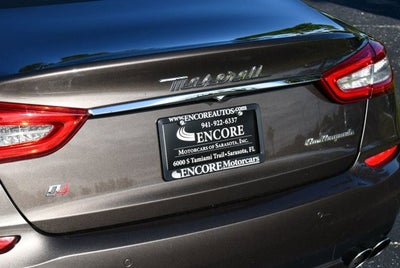 2015 Maserati Quattroporte 4 Door Sedan S Q4 W/Navigation