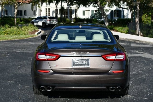 2015 Maserati Quattroporte 4 Door Sedan S Q4 W/Navigation