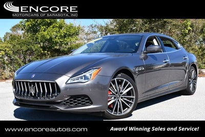 2019 Maserati Quattroporte S 3.0L RWD 4-Door Sedan W/Driver Assistance Package