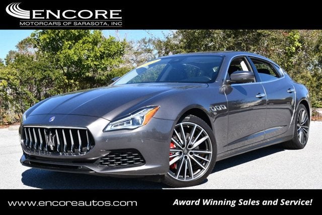2019 Maserati Quattroporte S 3.0L RWD 4-Door Sedan W/Driver Assistance Package
