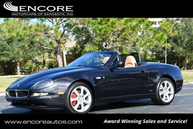 2003 Maserati Spyder 2 Door Convertible Cambiocorsa W/Alpine Premium Sound