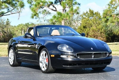 2003 Maserati Spyder 2 Door Convertible Cambiocorsa W/Alpine Premium Sound