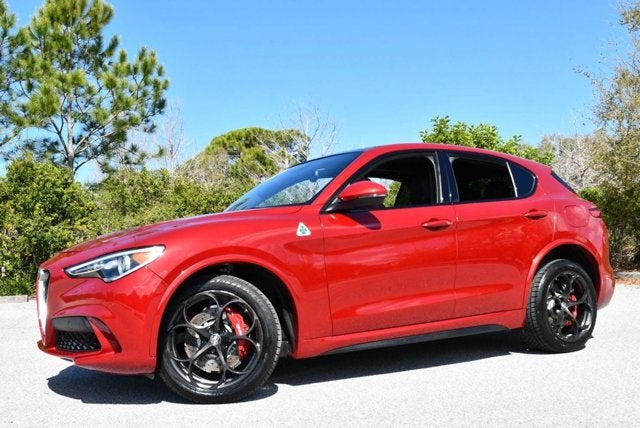 2018 Alfa Romeo Stelvio Quadrifoglio AWD SUV W/Driver Assist Dynamic Package and Navigation
