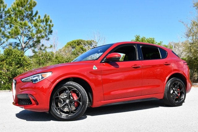 2018 Alfa Romeo Stelvio Quadrifoglio AWD SUV W/Driver Assist Dynamic Package and Navigation