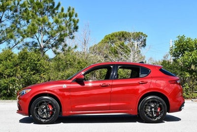 2018 Alfa Romeo Stelvio Quadrifoglio AWD SUV W/Driver Assist Dynamic Package and Navigation