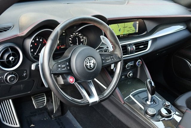 2018 Alfa Romeo Stelvio Quadrifoglio AWD SUV W/Driver Assist Dynamic Package and Navigation