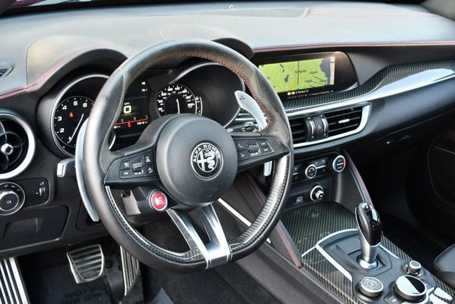 2018 Alfa Romeo Stelvio Quadrifoglio AWD SUV W/Driver Assist Dynamic Package and Navigation