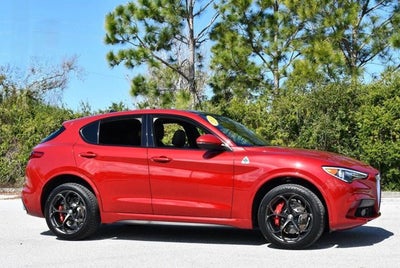 2018 Alfa Romeo Stelvio Quadrifoglio AWD SUV W/Driver Assist Dynamic Package and Navigation